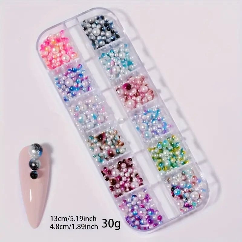Appliques Ongles Ball Multi color